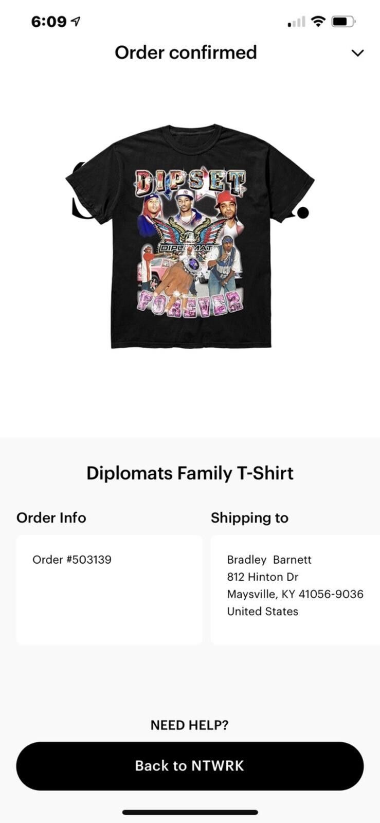 Diplomats Diplomats x NTWRK x Domtheland Family T-Shirt XXL Size US XXL / EU 58 / 5 - 3 Thumbnail