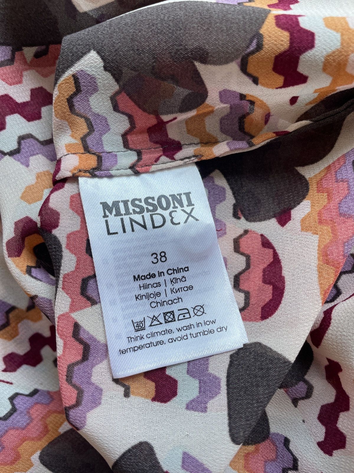 Missoni Missoni x Lindex butterflies shirt fullprint Size S / US 4 / IT 40 - 3 Thumbnail