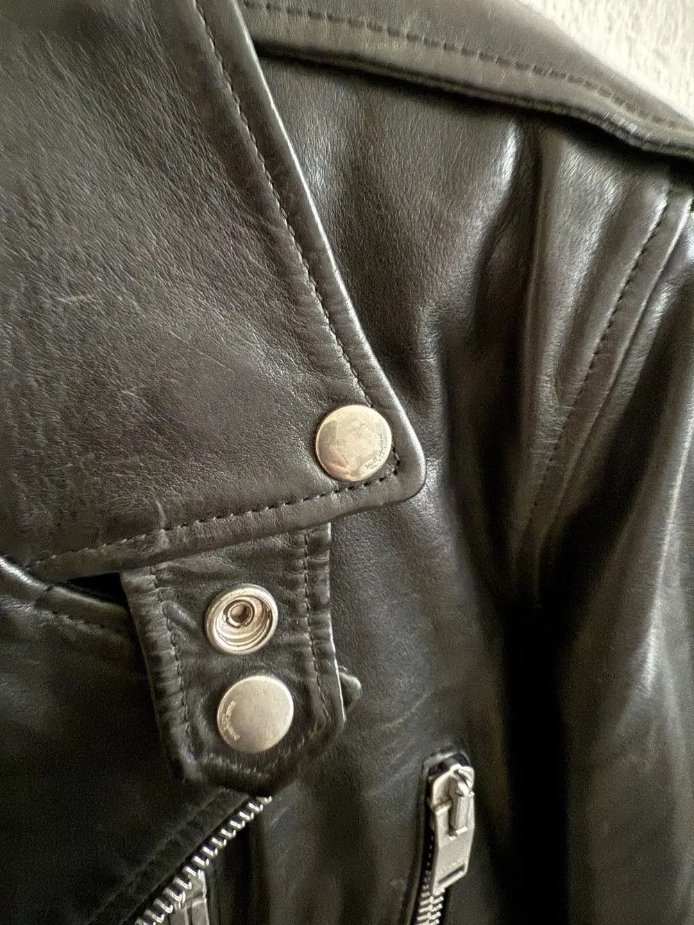 Saint Laurent Paris L17 Leather Jacket Size US M / EU 48-50 / 2 - 5 Thumbnail