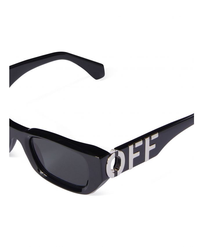 Off-White NEW OFF-WHITE OERI124S24PLA0011007 Fillmore Black Size ONE SIZE - 2 Thumbnail