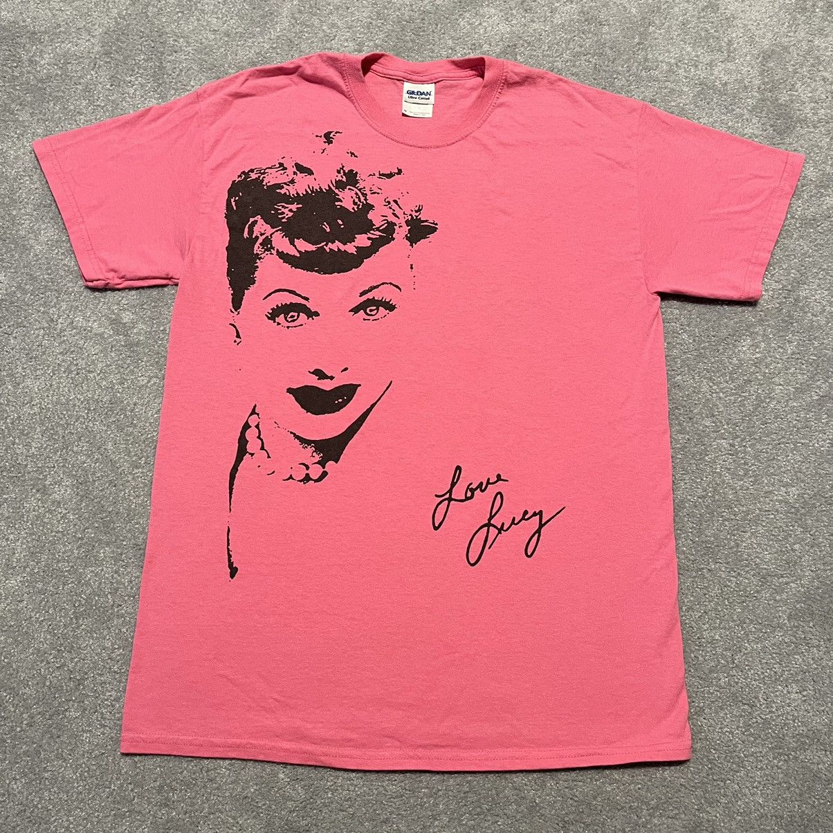 Vintage Vintage 2000s I Love Lucy Ricardo TV Show Retro Graphic Tee Size US M / EU 48-50 / 2 - 1 Thumbnail