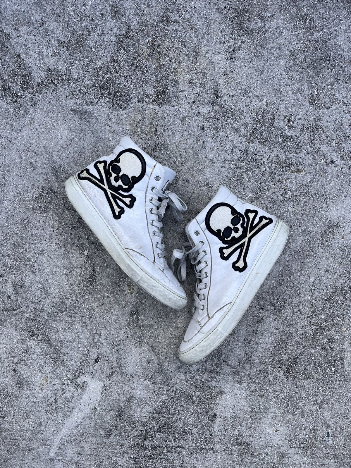 Philipp Plein Philip Plein Snake Skin Skulls Size US 9.5 / EU 42-43 - 1 Thumbnail