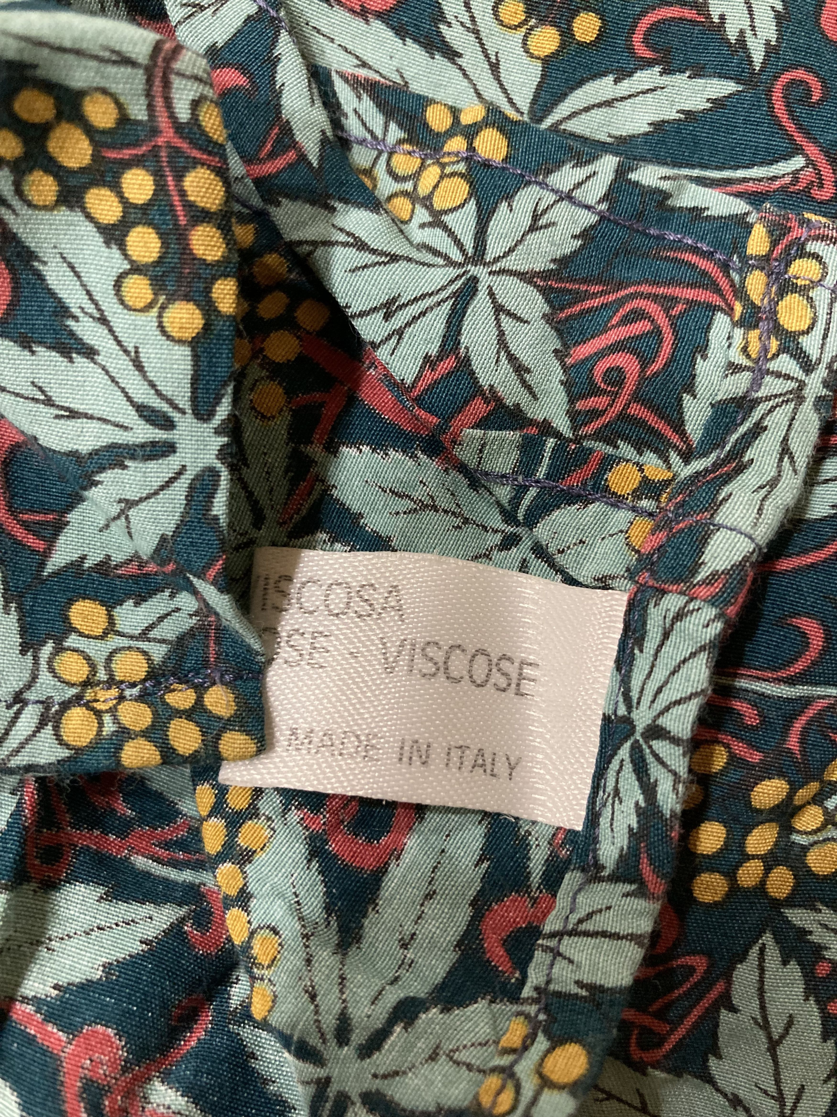 Missoni Vintage Missoni By Example Wild Grapes Hawaiian Shirt Size US L / EU 52-54 / 3 - 5 Thumbnail