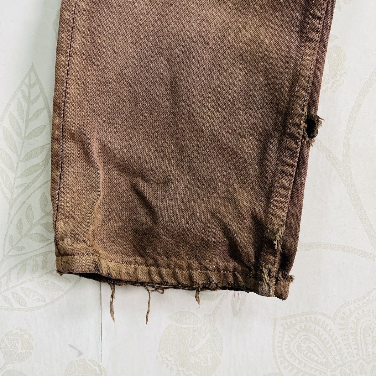 Levi's Vintage Clothing Distressed Vintage Levis 501 Buttonfly Faded Jeans Size US 29 - 10 Thumbnail
