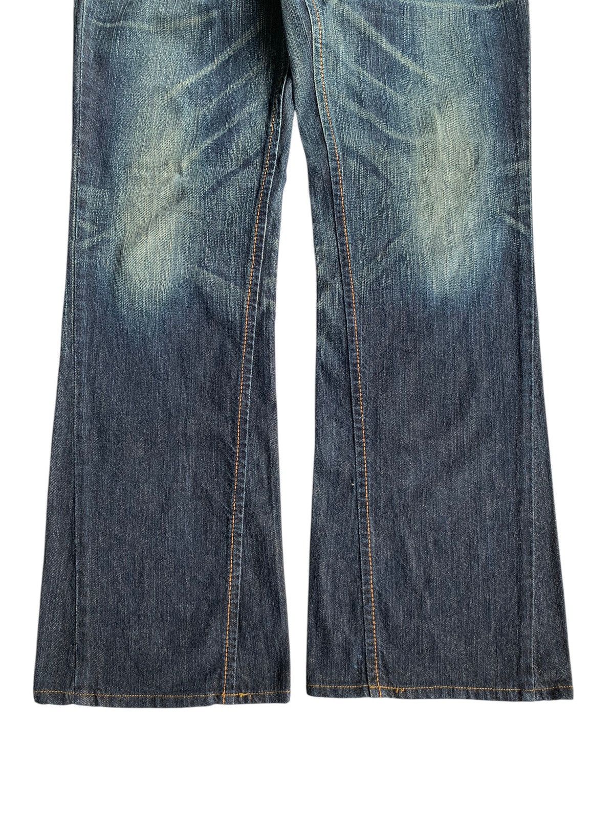 FLARE💥 EDWIN XV NAVAJO HIPPIES STYLE MUDMAX RUSTY DENIM🎌☠️