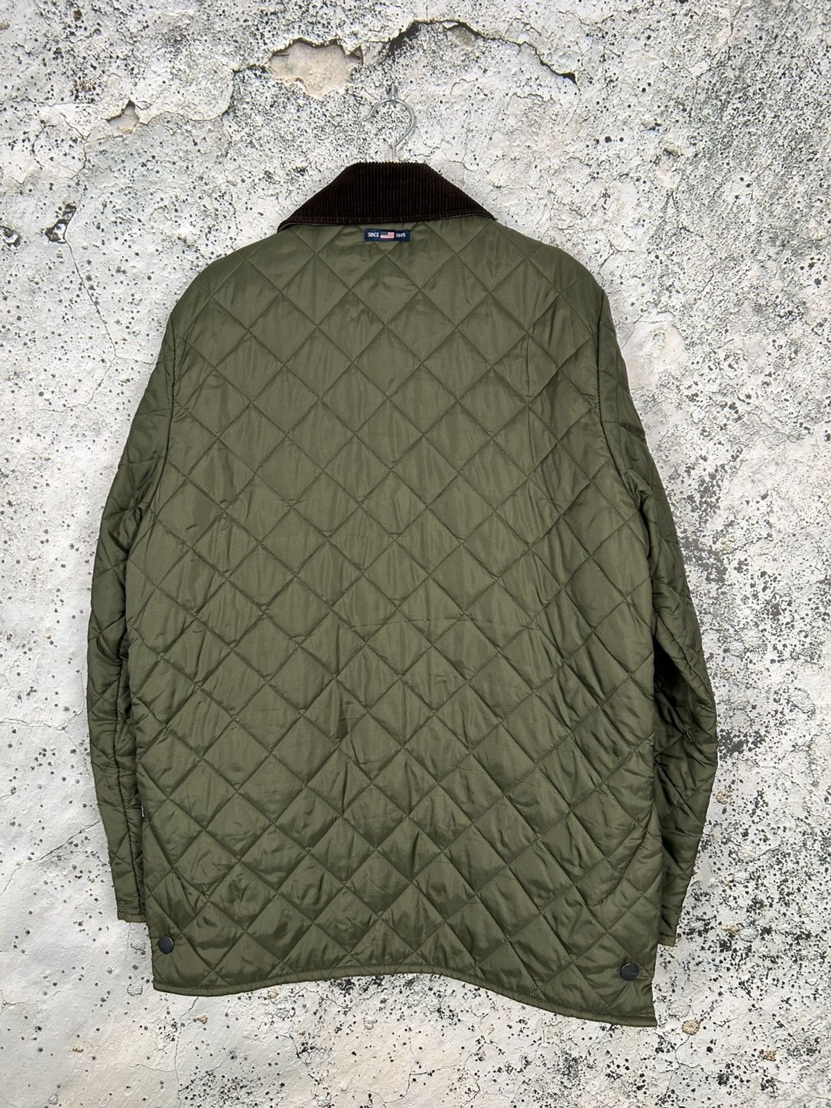 Other Newport Vintage Green Quilted Coat Military Streetwear Size US L / EU 52-54 / 3 - 4 Thumbnail