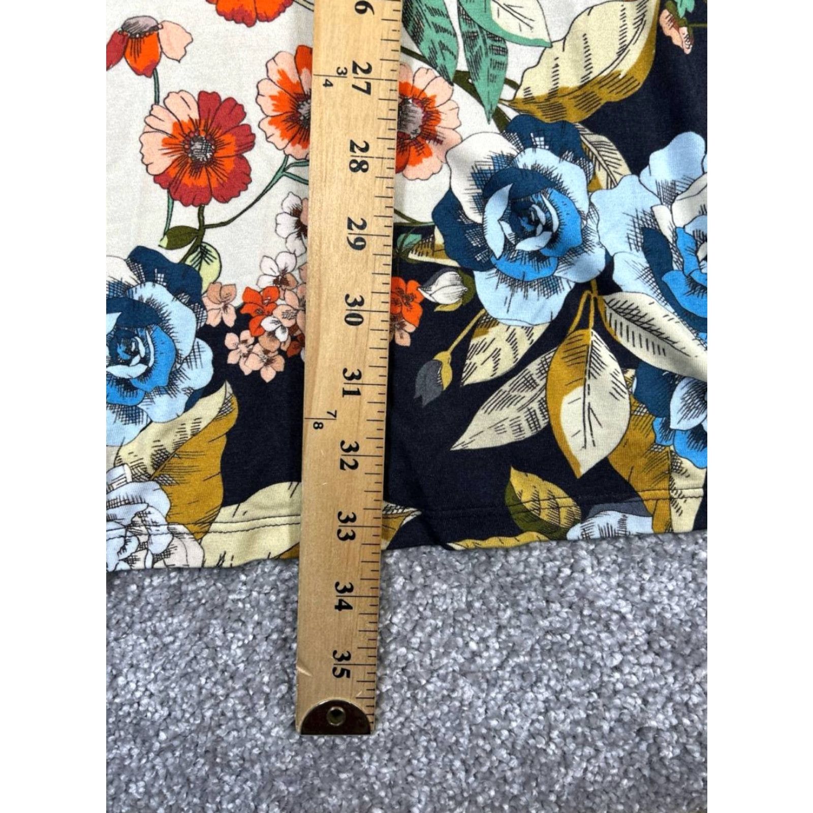 Johnny Was Johnny Was Shirt Dress Womens XS Blue Orange Beige Floral Shirt Dress Womens XS Blue Floral Size XS / US 0-2 / IT 36-38 - 8 Thumbnail