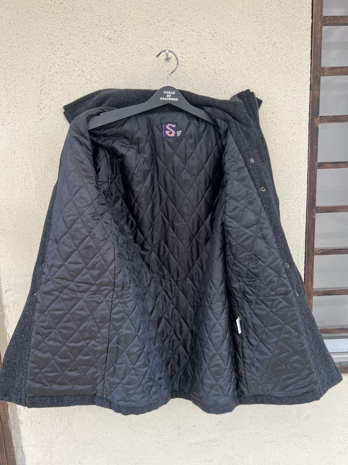 Vintage Vintage 90s Scheme Warriors Japan Wool Coat Bondage Jacket Size US M / EU 48-50 / 2 - 14 Thumbnail