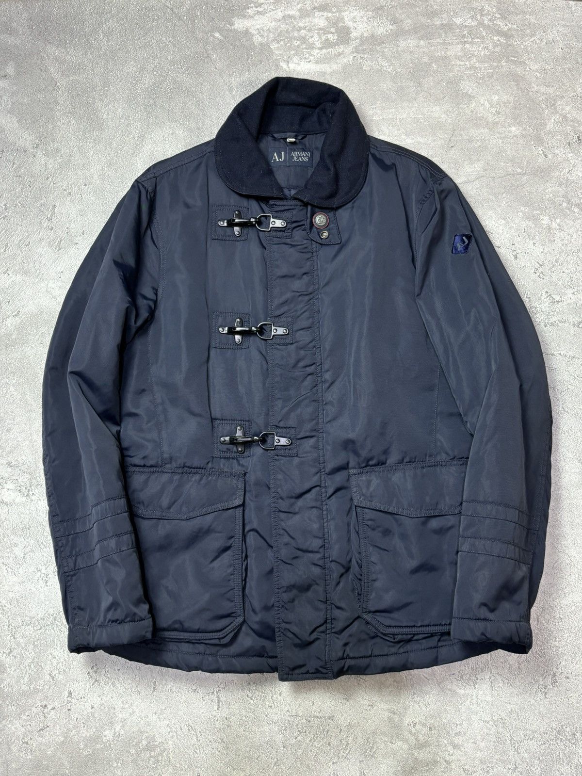 Giorgio Armani Armani Jeans quilted jacket Size US XL / EU 56 / 4 - 1 Thumbnail