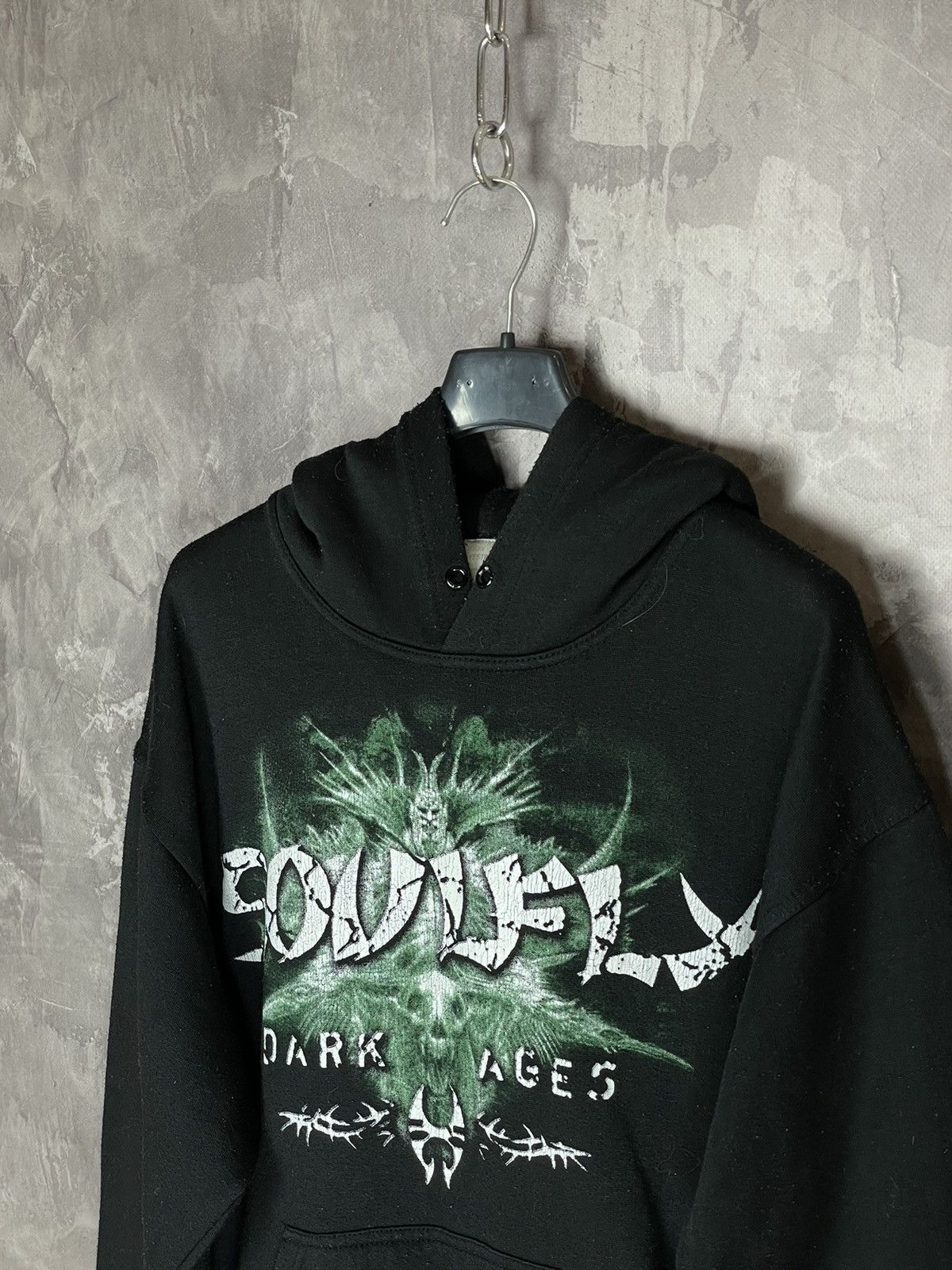 Band Tees × Vintage Soulfly Vintage Band Hoodie Vintage Metal Band T Shirts Y2K Size US L / EU 52-54 / 3 - 8 Thumbnail