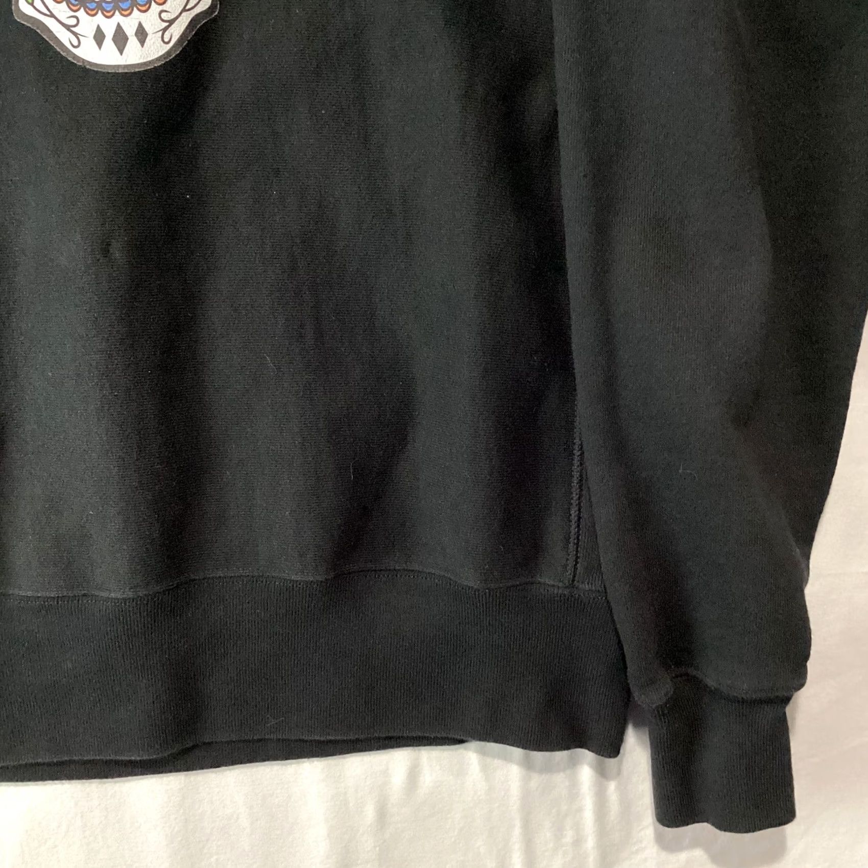 Champion Sugar Skull Sweater Men Medium Champion Reverse Weave Day Of The Dead Sweatshirt Size US M / EU 48-50 / 2 - 4 Thumbnail