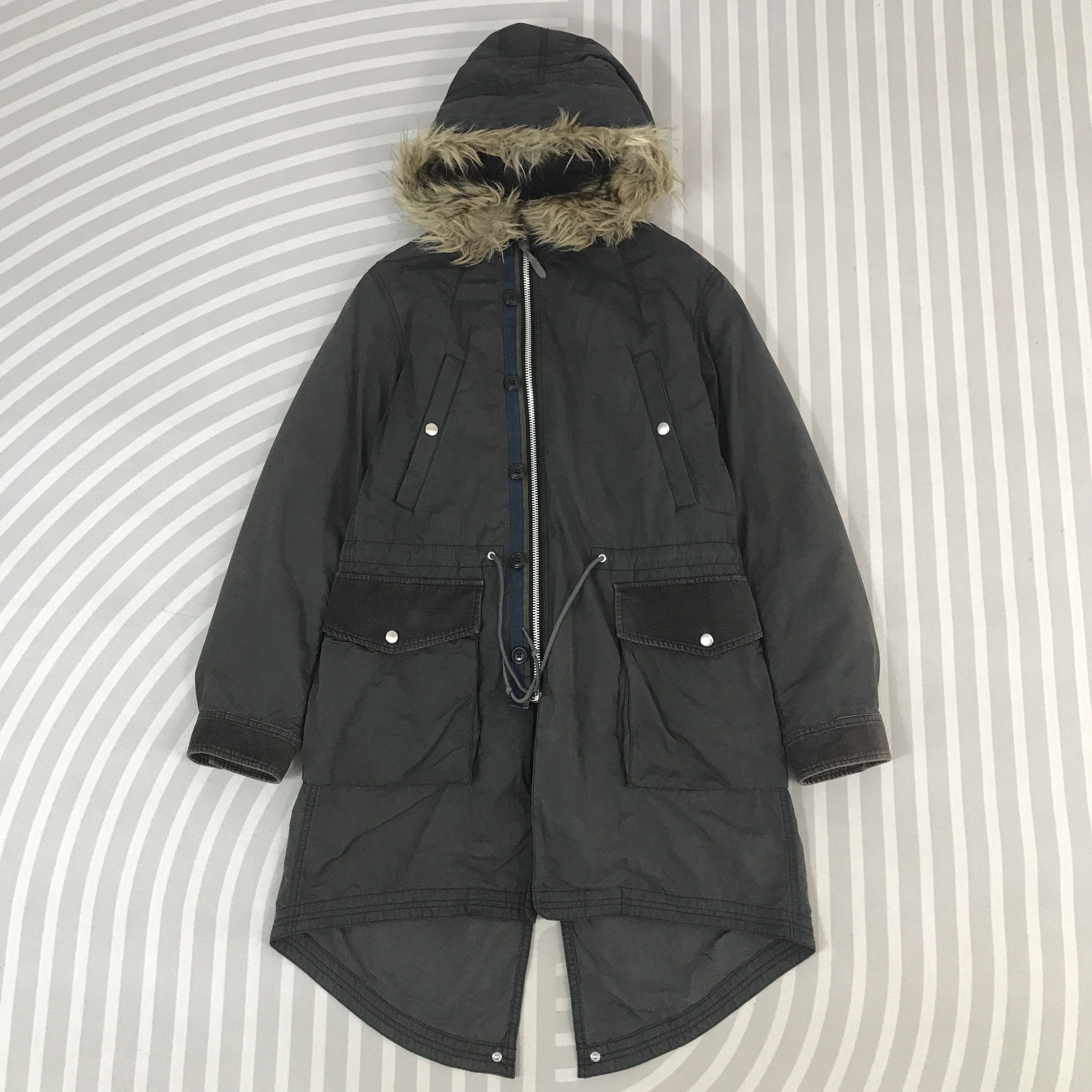 Jun Takahashi × Undercover × Uniqlo Vintage Undercover Jun Takahashi x Uniqlo Fur Jacket Size US L / EU 52-54 / 3 - 1 Thumbnail