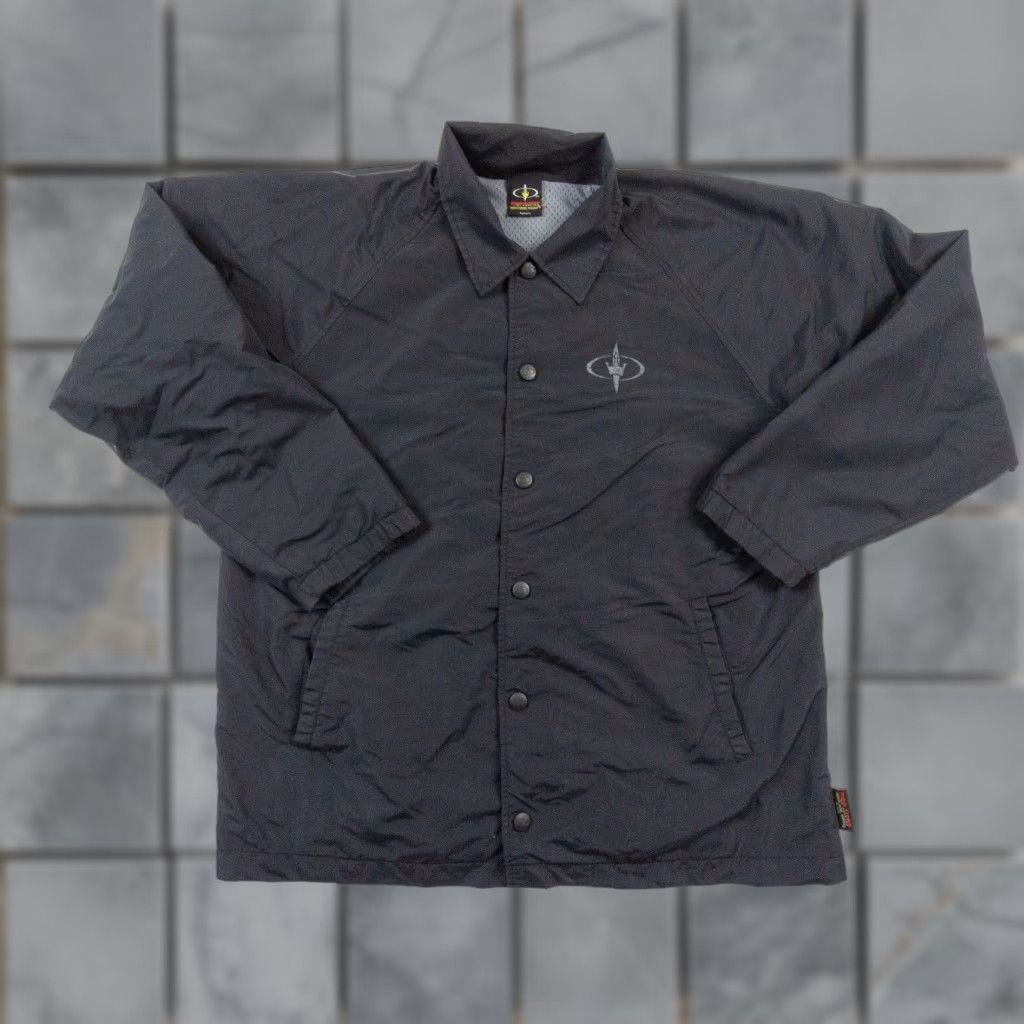 Vans VINTAGE Triple Crown Vans Windbreaker Jacket Mens XL Black Surf North Shore Hawaii Active Outdoor Size US XL / EU 56 / 4 - 1 Thumbnail