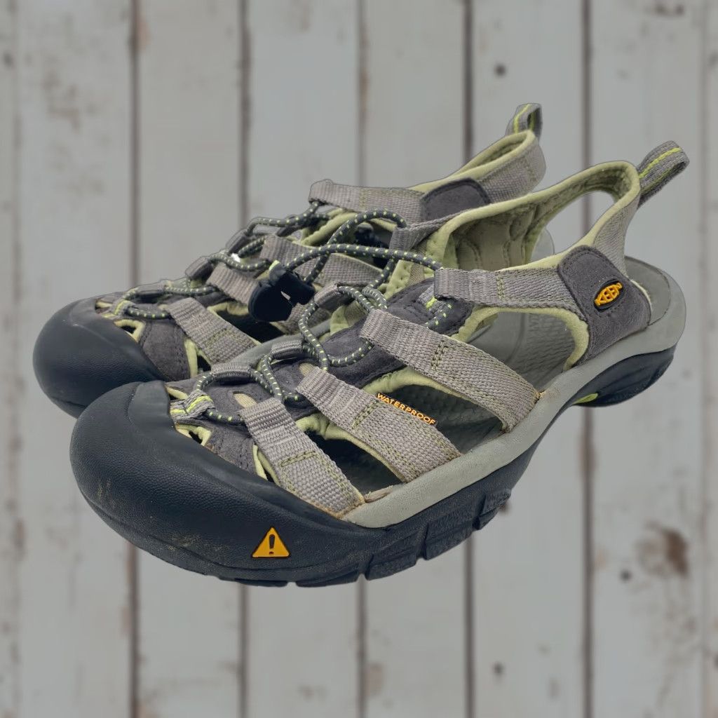 KEEN KEEN Newport H2 Waterproof Sport Hiking Sandals Womens 8 Gray Green 1003457 Sandal Waterproof Nautical Fisherman Shoes 8 Womens Size US 8 / IT 38 - 1 Thumbnail