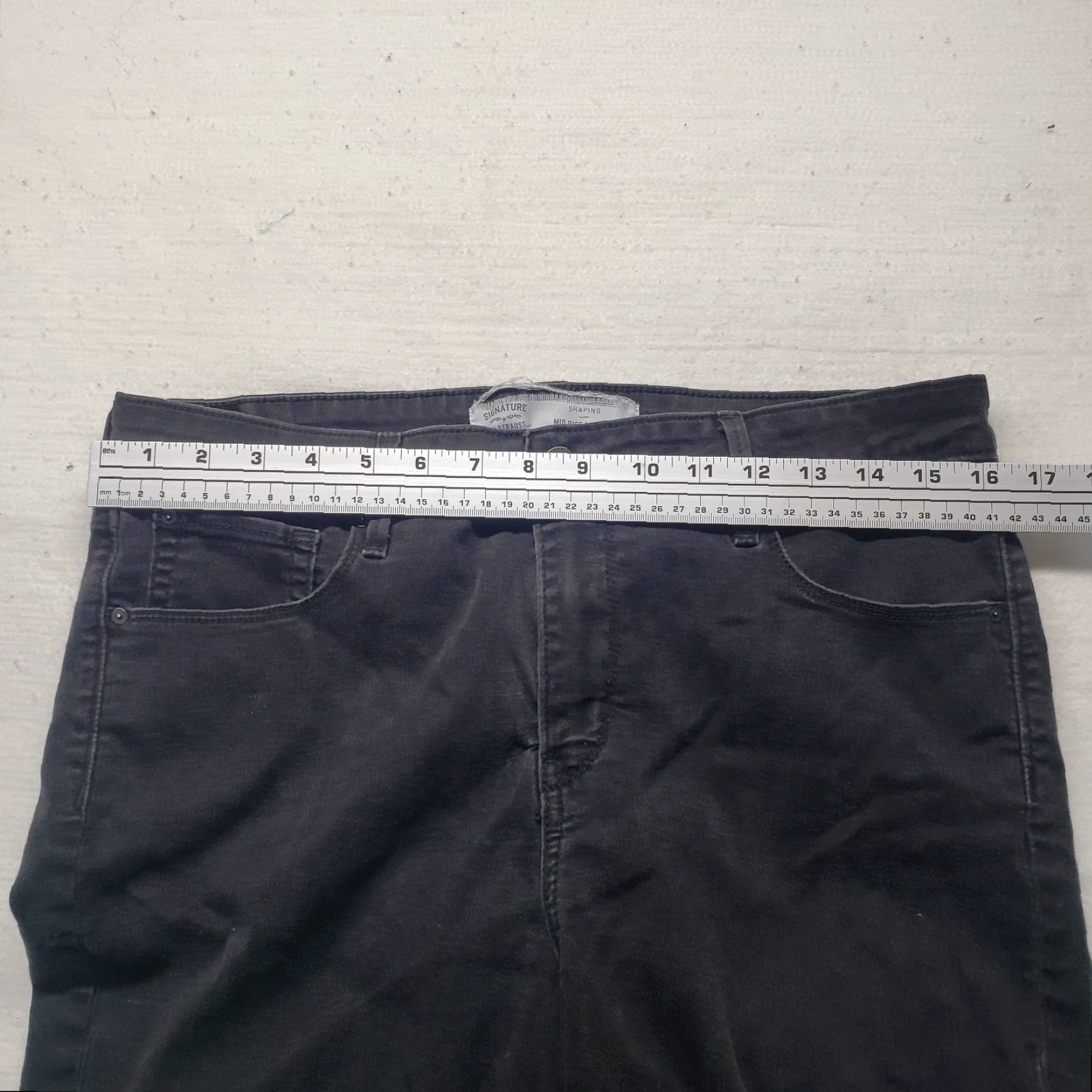Levi's Levi's Womens Jeans Bootcut 16 Black Denim Stretch Regular Fit Fall Winter Size 38" / US 16 / IT 52 - 5 Thumbnail