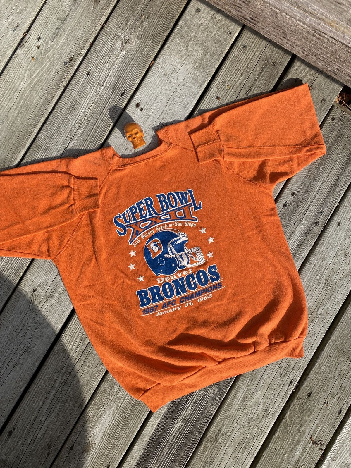 Vintage 1988 Denver Broncos super bowl sweatshirt L Size US L / EU 52-54 / 3 - 1 Thumbnail