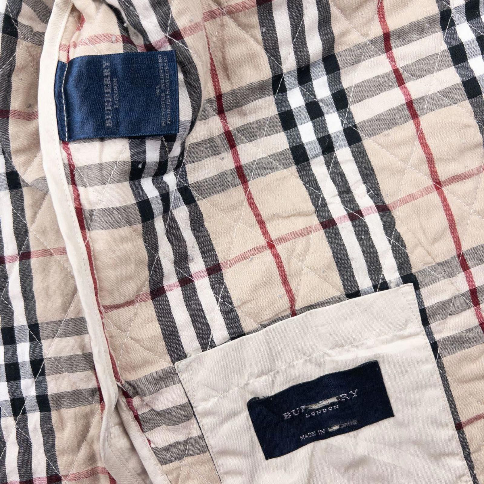 Burberry Vintage Burberry Nova Check Lined Quilted Jacket Size L Size US L / EU 52-54 / 3 - 5 Thumbnail