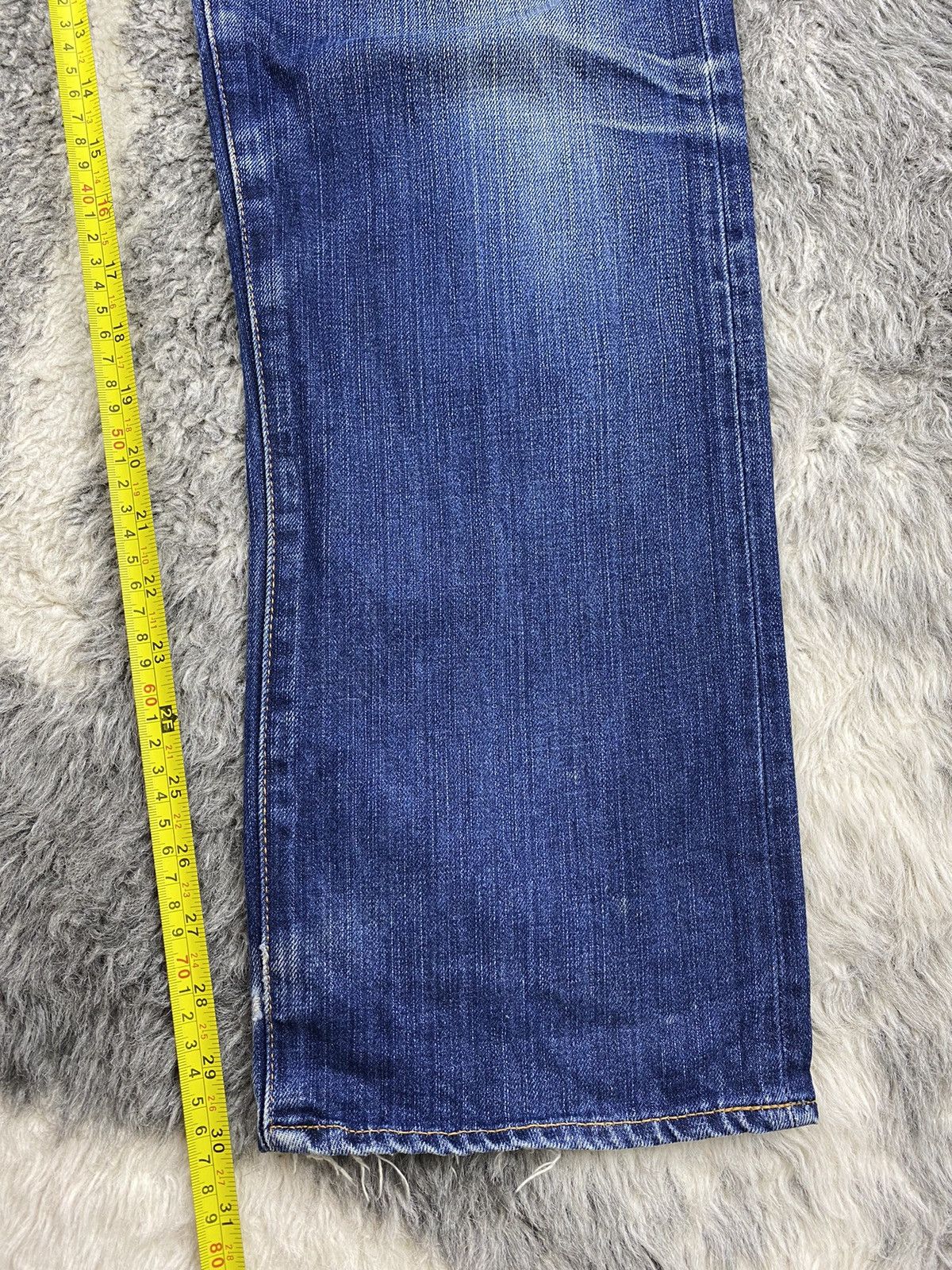 Evisu EVISU No.3 by Yamane Leather Patch Iconic Seagull Denim Size US 34 / EU 50 - 24 Thumbnail