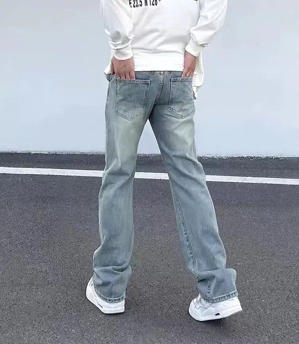 VIBE washed faded utility skate hiphop jeans Size US 28 / EU 44 - 5 Thumbnail