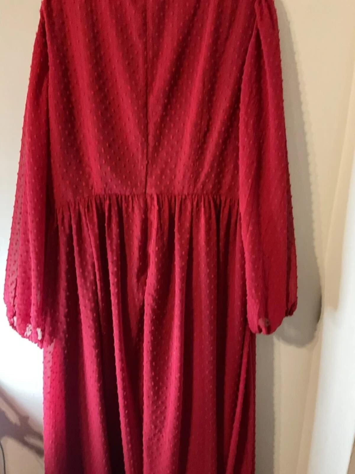 Other Red Swiss dot Lively Ghost gothic dress Size XL / US 12-14 / IT 48-50 - 12 Thumbnail