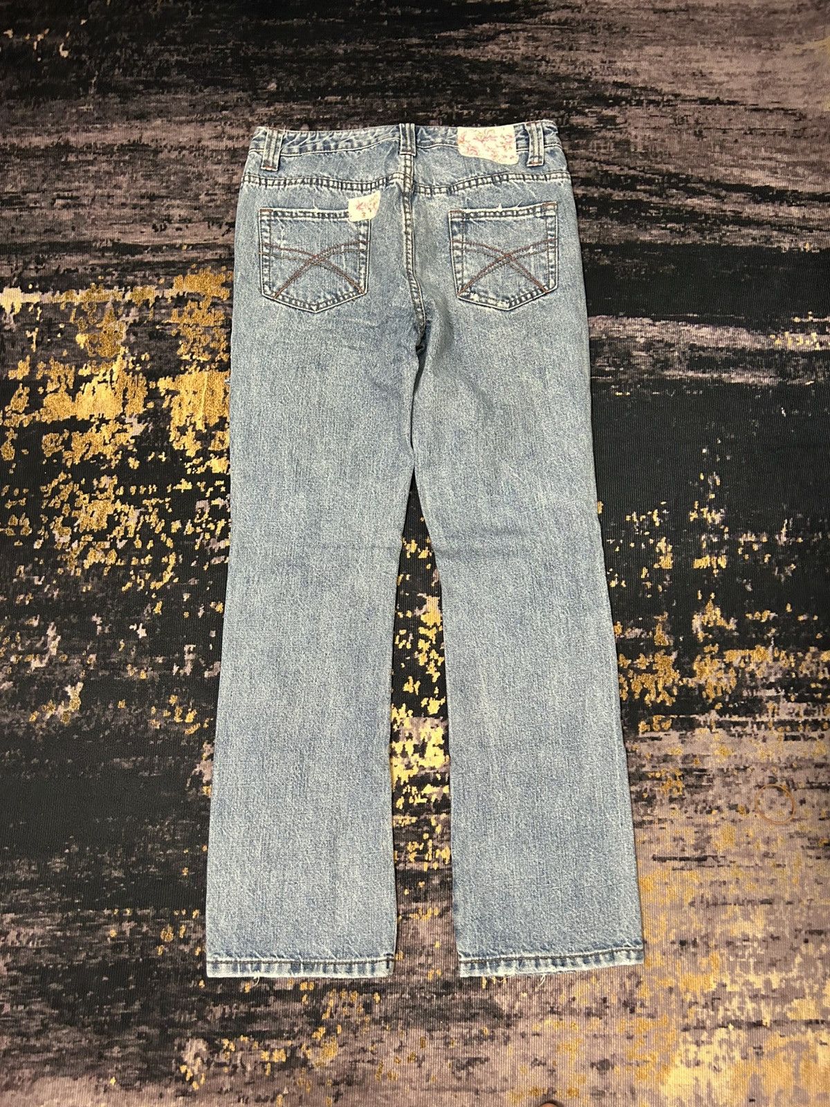 Japanese Brand Vintage Clef De Sol Ripped Jeans Size US 31 - 3 Thumbnail