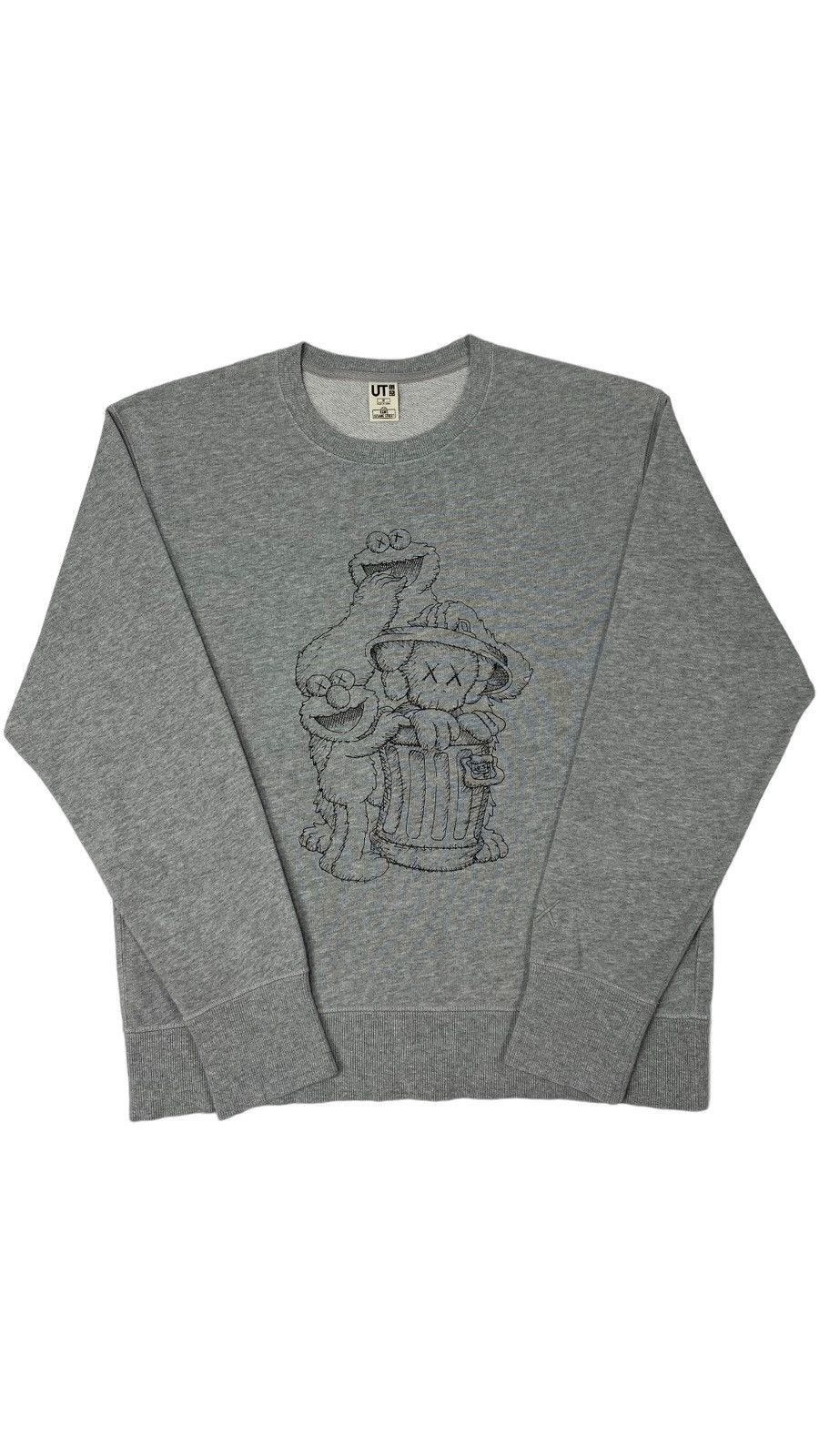 Kaws × Uniqlo 🔥LASTDROP🔥 Kaws Sesame Street Uniqlo Iconic Logo Sweatshirt Size US M / EU 48-50 / 2 - 1 Thumbnail