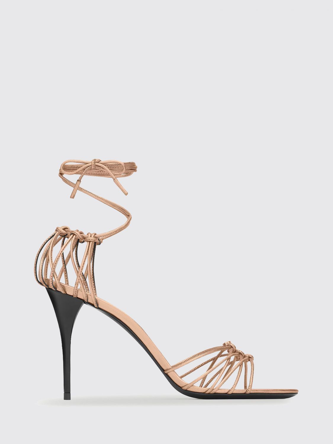 Saint Laurent Paris Saint Laurent Heeled Sandal Woman Pink Size US 9 / IT 39 - 1 Thumbnail