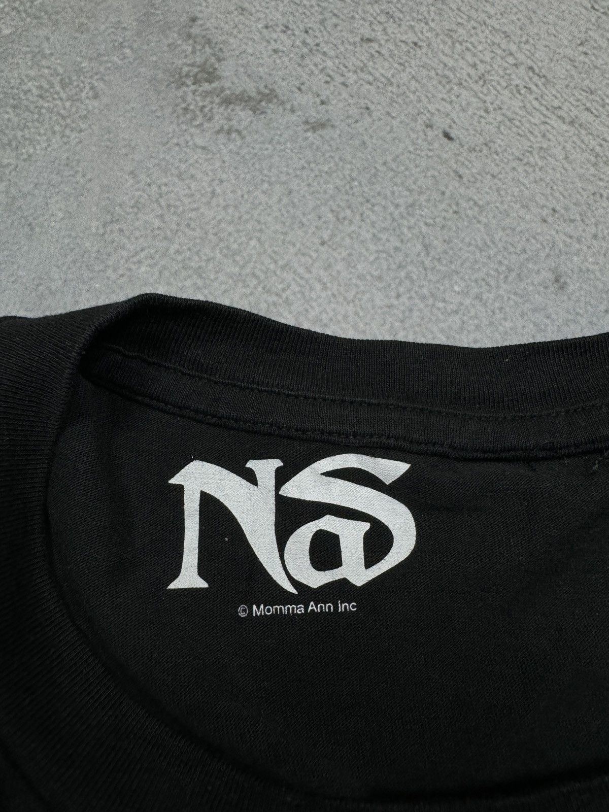 Rap Tees Nas rap t shirt vintage big print Size US M / EU 48-50 / 2 - 3 Thumbnail
