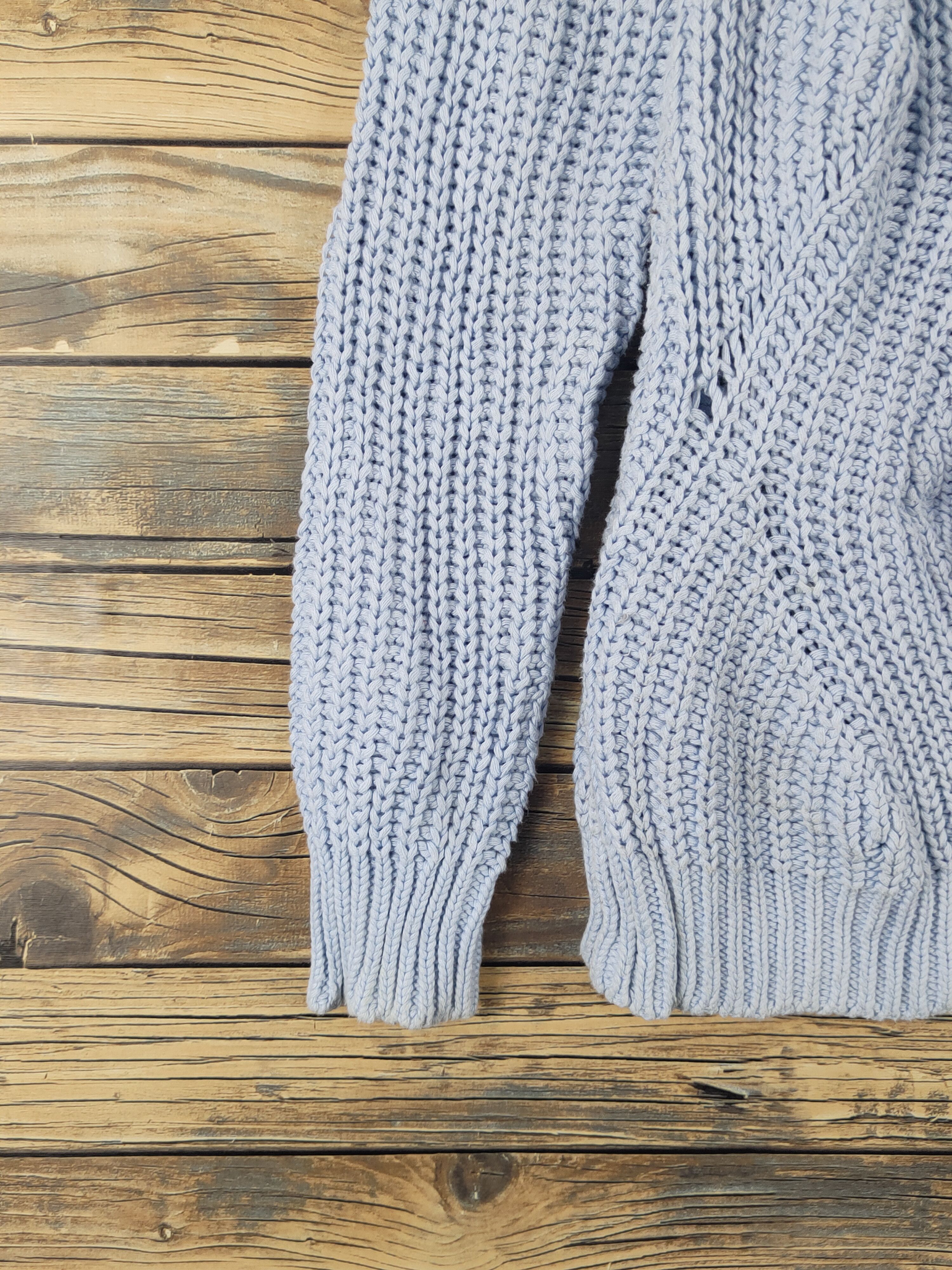 Japanese Brand × Vintage Black by Moussy Blue Knitwear Sweatshirts #W1741 Size M / US 6-8 / IT 42-44 - 5 Thumbnail