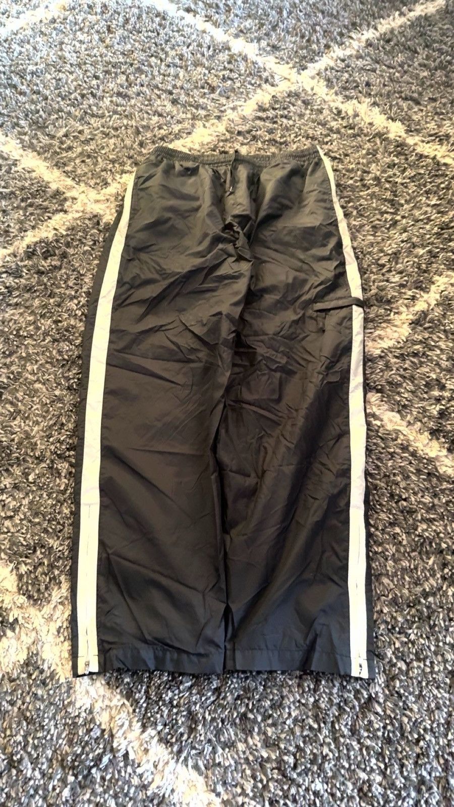 Nike × Vintage Vintage Nike Striped Trackpants Size US 33 - 1 Thumbnail