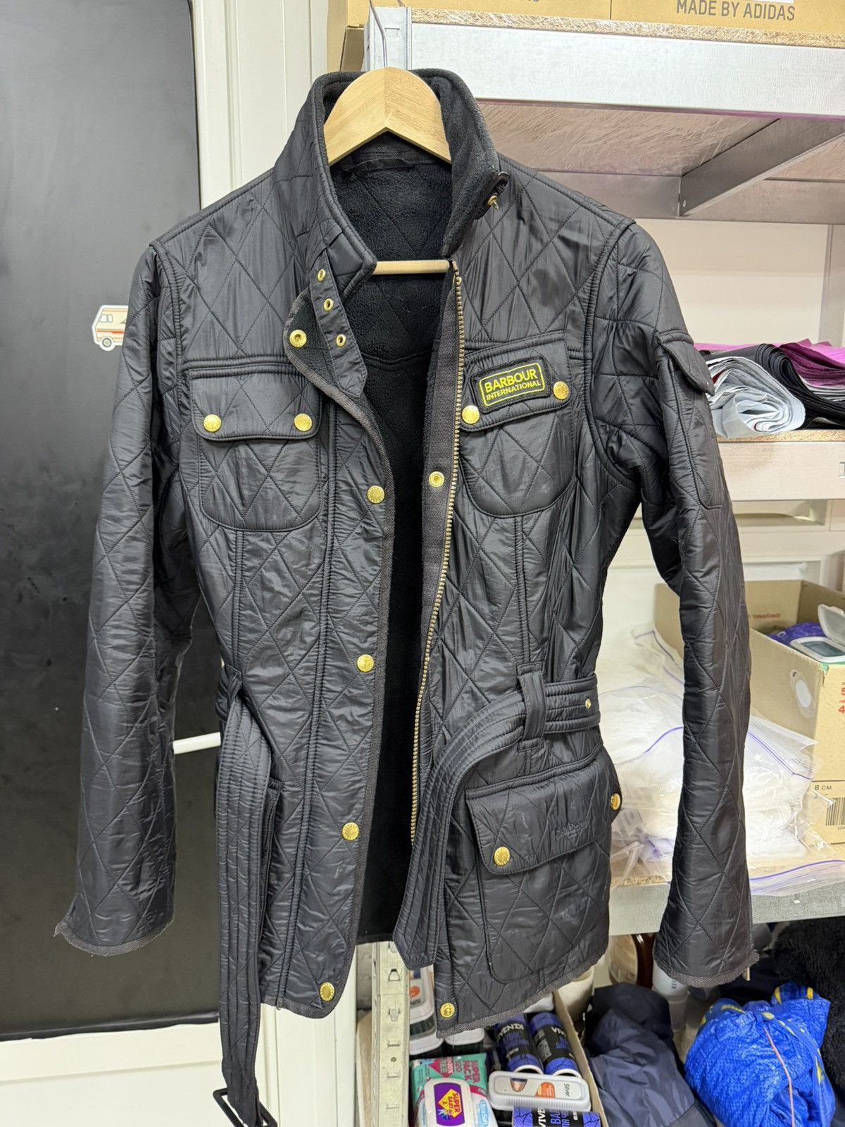 Barbour Barbour Utility Max Wax Jacket Women’s Size 10 Size M / US 6-8 / IT 42-44 - 21 Thumbnail