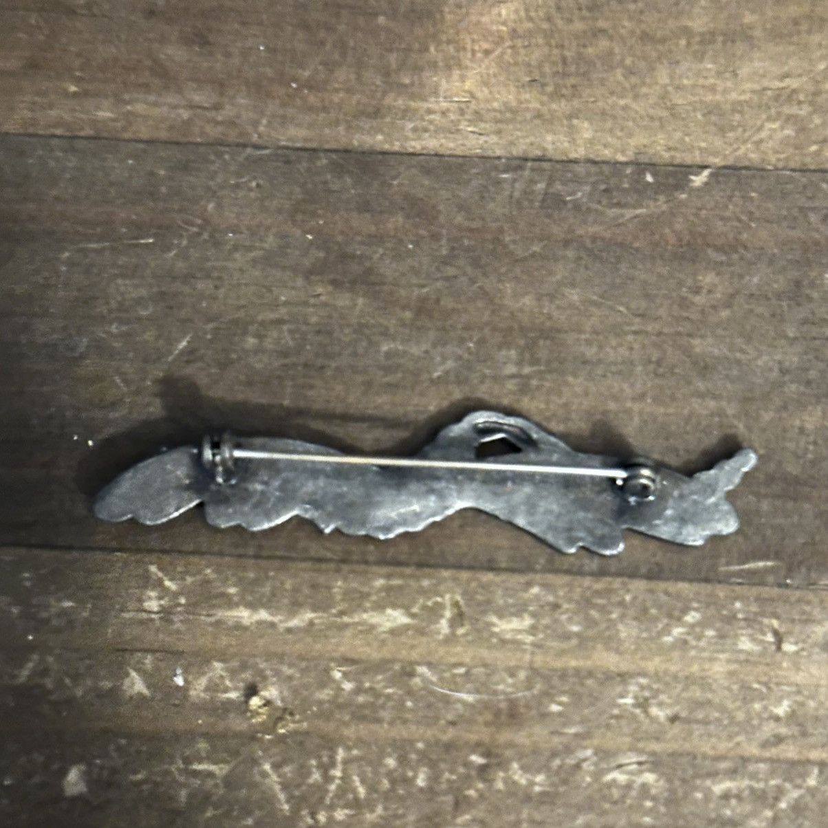 Vintage Vintage pewter dragonfly brooch Size ONE SIZE - 3 Thumbnail
