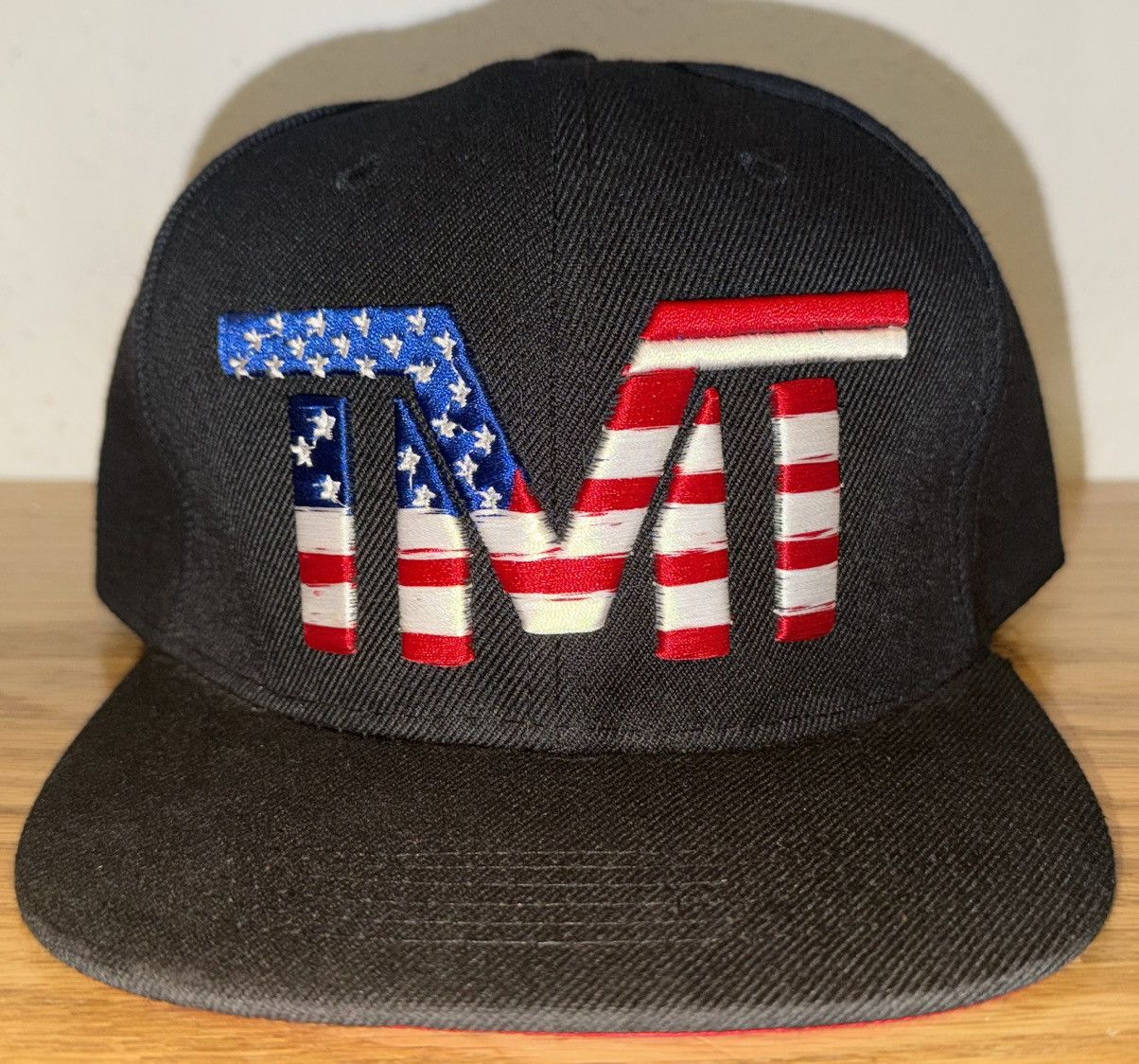 TMT TMT The Money Team USA American Flag Floyd Mayweather Hat Size ONE SIZE - 2 Thumbnail