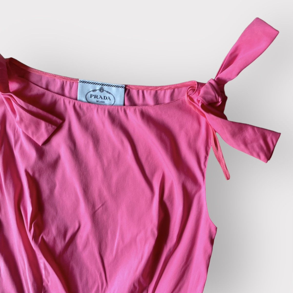 Prada Prada SS12 Pink Stretch Dress Size 38 Size XS / US 0-2 / IT 36-38 - 2 Thumbnail