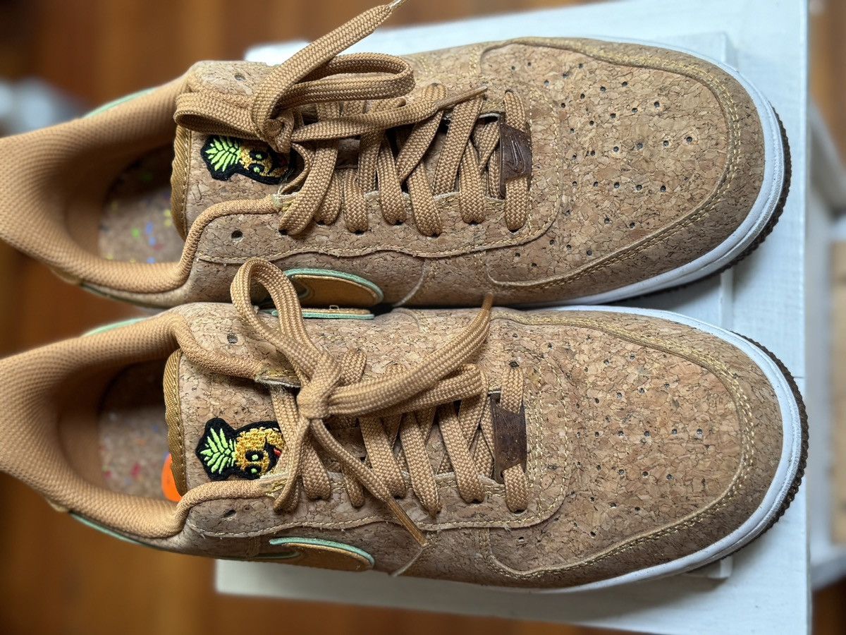 Nike Nike Air Force 1 ‘07 Premium ‘Happy Pineapple - Cork’ Size US 8.5 / EU 41-42 - 8 Thumbnail