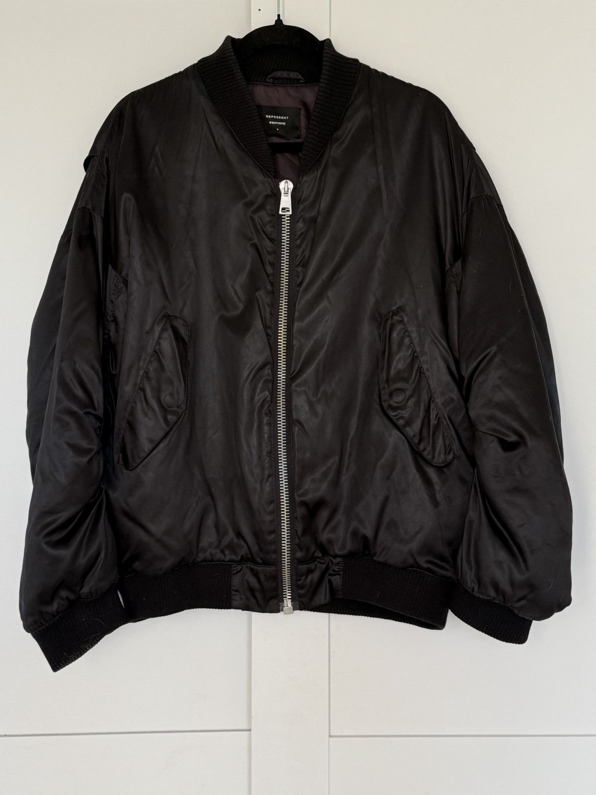Represent Clo. Black satin Represent x Simons bomber jacket Size US L / EU 52-54 / 3 - 2 Thumbnail
