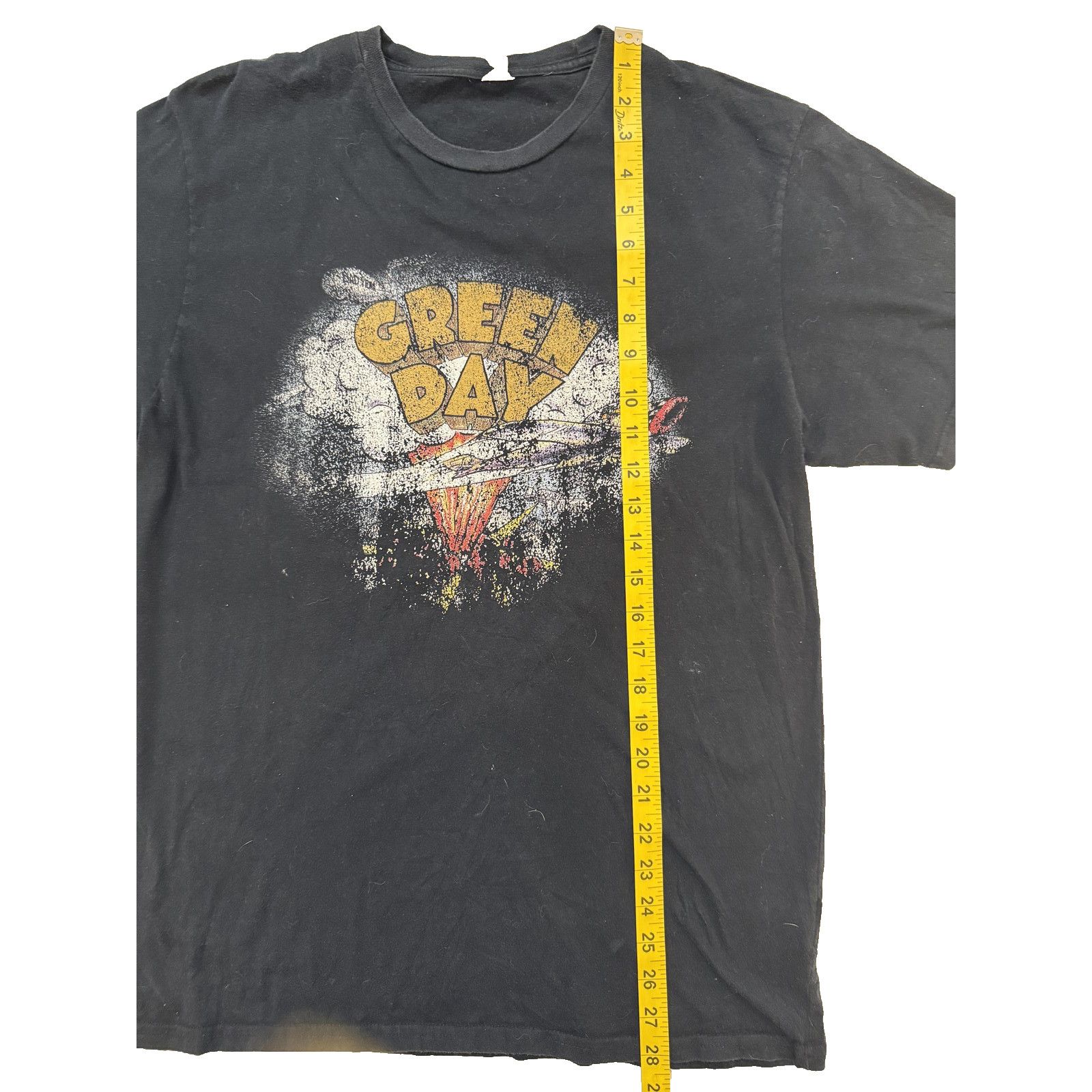 & Other Stories Vintage Green Day Shirt Mens MED Black Band Rock Concert 90s Size US M / EU 48-50 / 2 - 5 Thumbnail