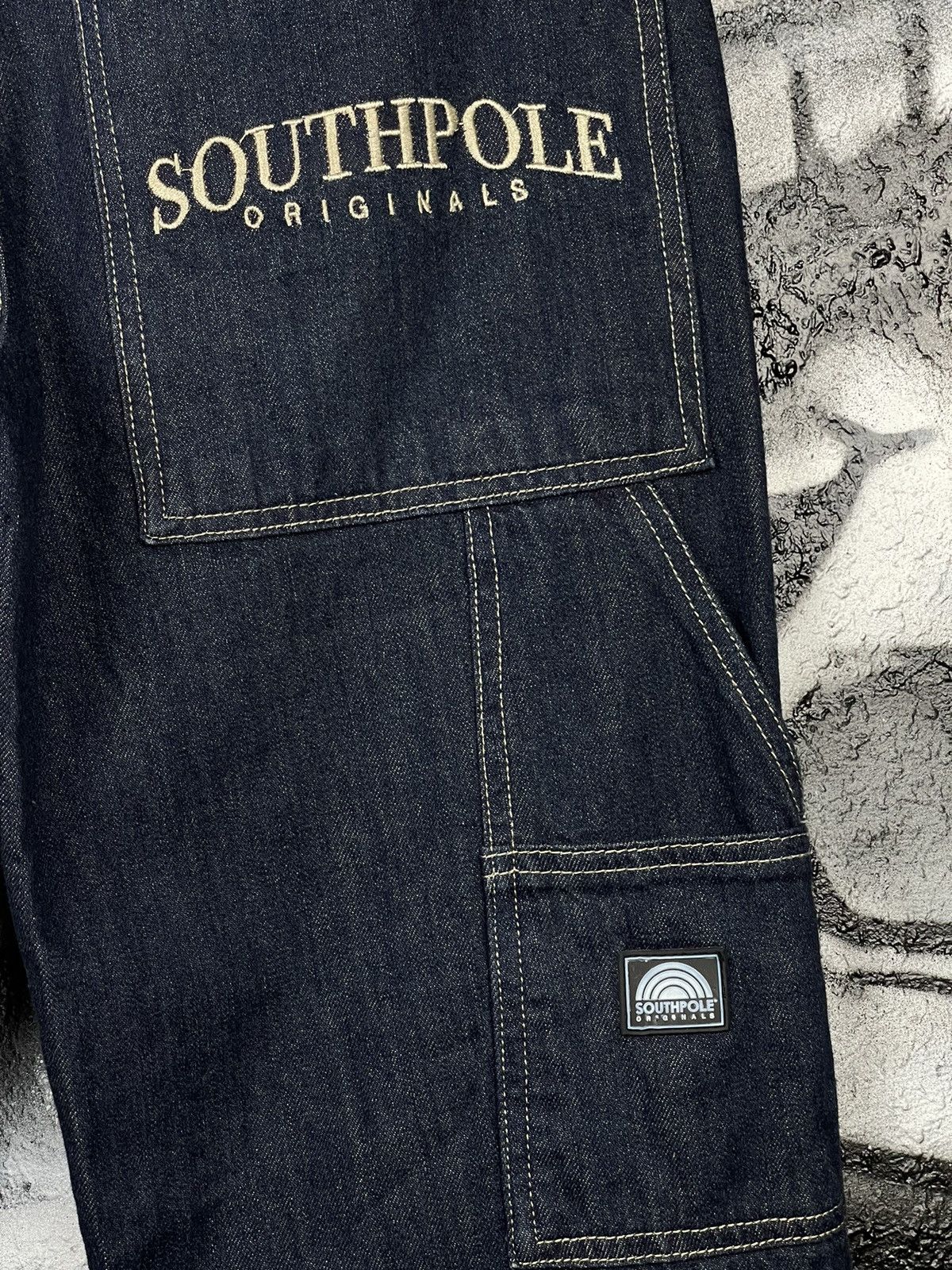 Southpole × Vintage Y2K Southpole Logo Carpenter Jeans Men’s Size 30 Size US 30 / EU 46 - 6 Thumbnail