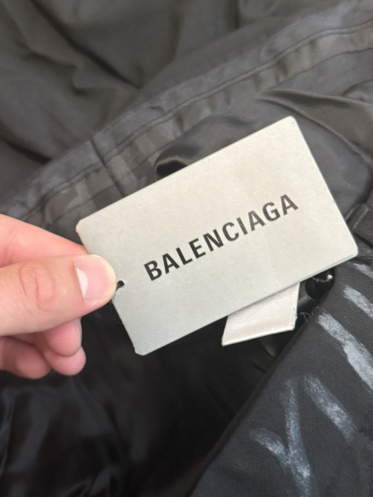 Balenciaga Balenciaga Graffiti Skater Trousers in Black Size US 32 / EU 48 - 10 Thumbnail