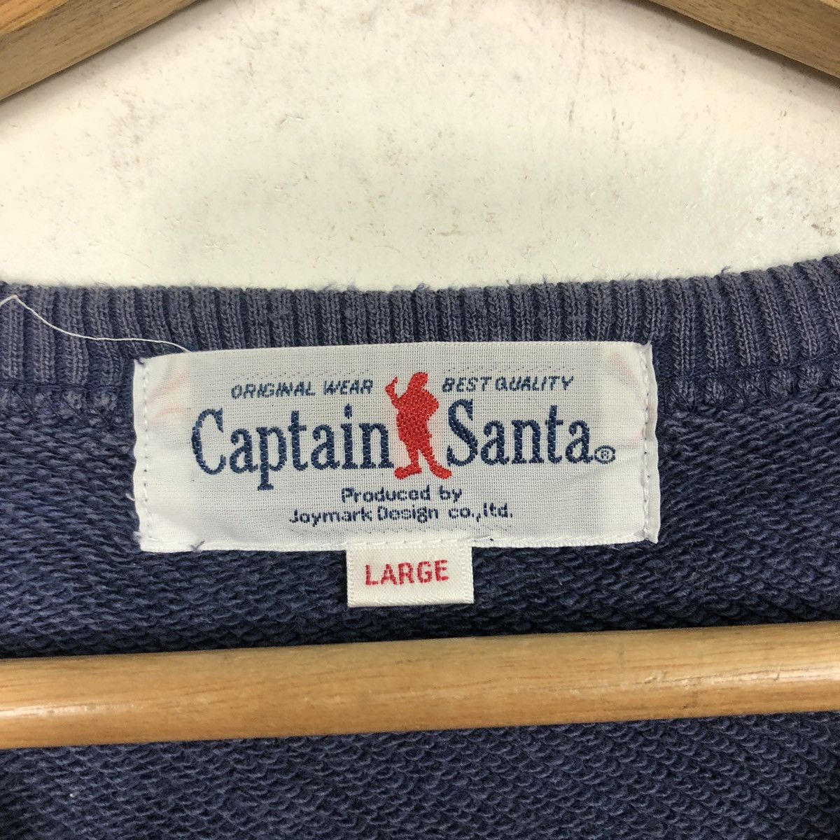 Cartoon Network × Japanese Brand × Vintage 📌Vintage Sweatshirt Captain Santa Big Logo Overprint Size US L / EU 52-54 / 3 - 17 Thumbnail