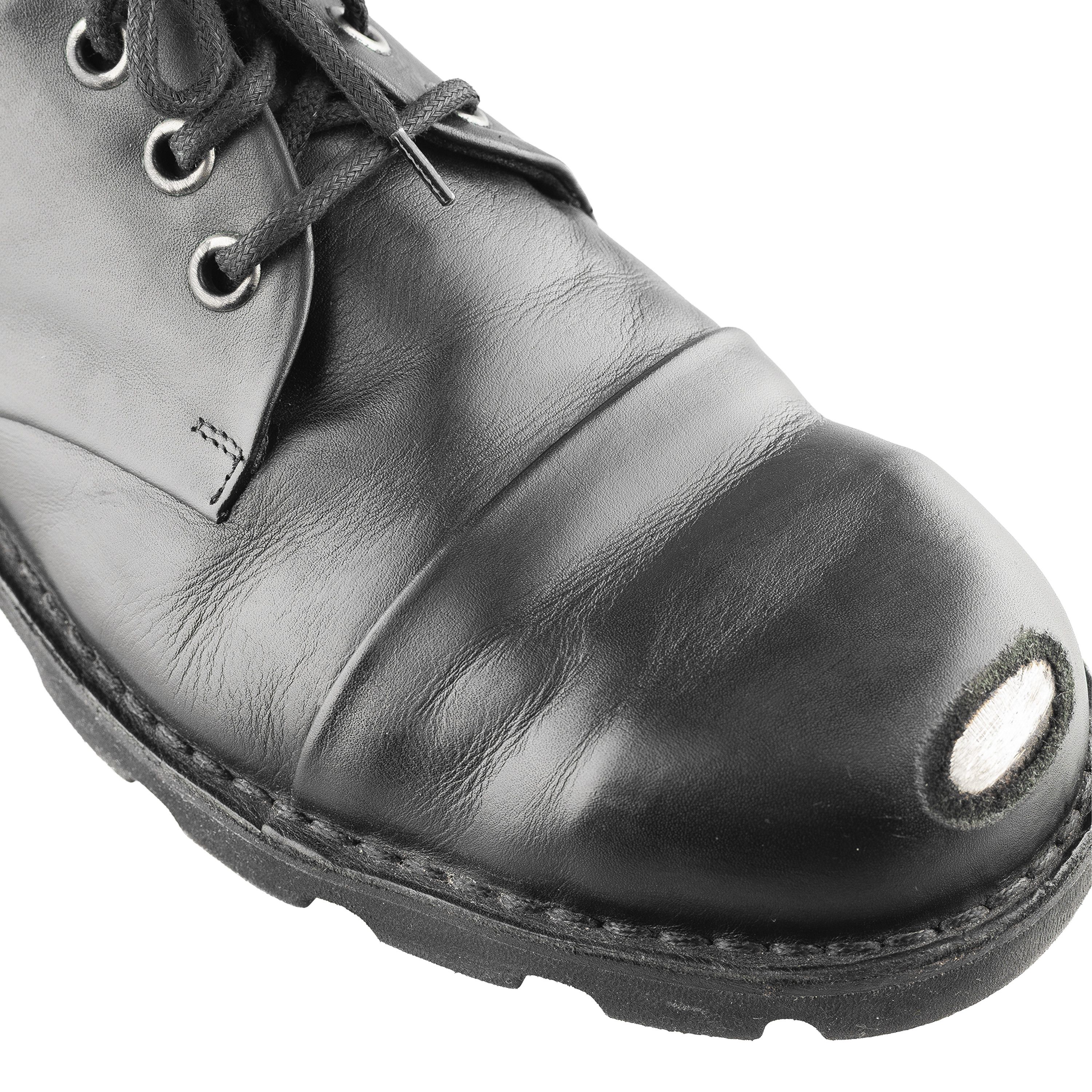 Diesel Diesel Hardkor Steel Low Black Leather Cap Toe Shoes Size US 12 / EU 45 - 8 Thumbnail