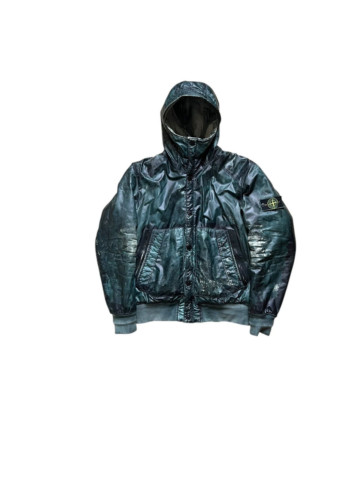 Massimo Osti × Stone Island Stone Island 30 Anni Hand-Dyed Custom Jacket – One of One Size US L / EU 52-54 / 3 - 1 Thumbnail