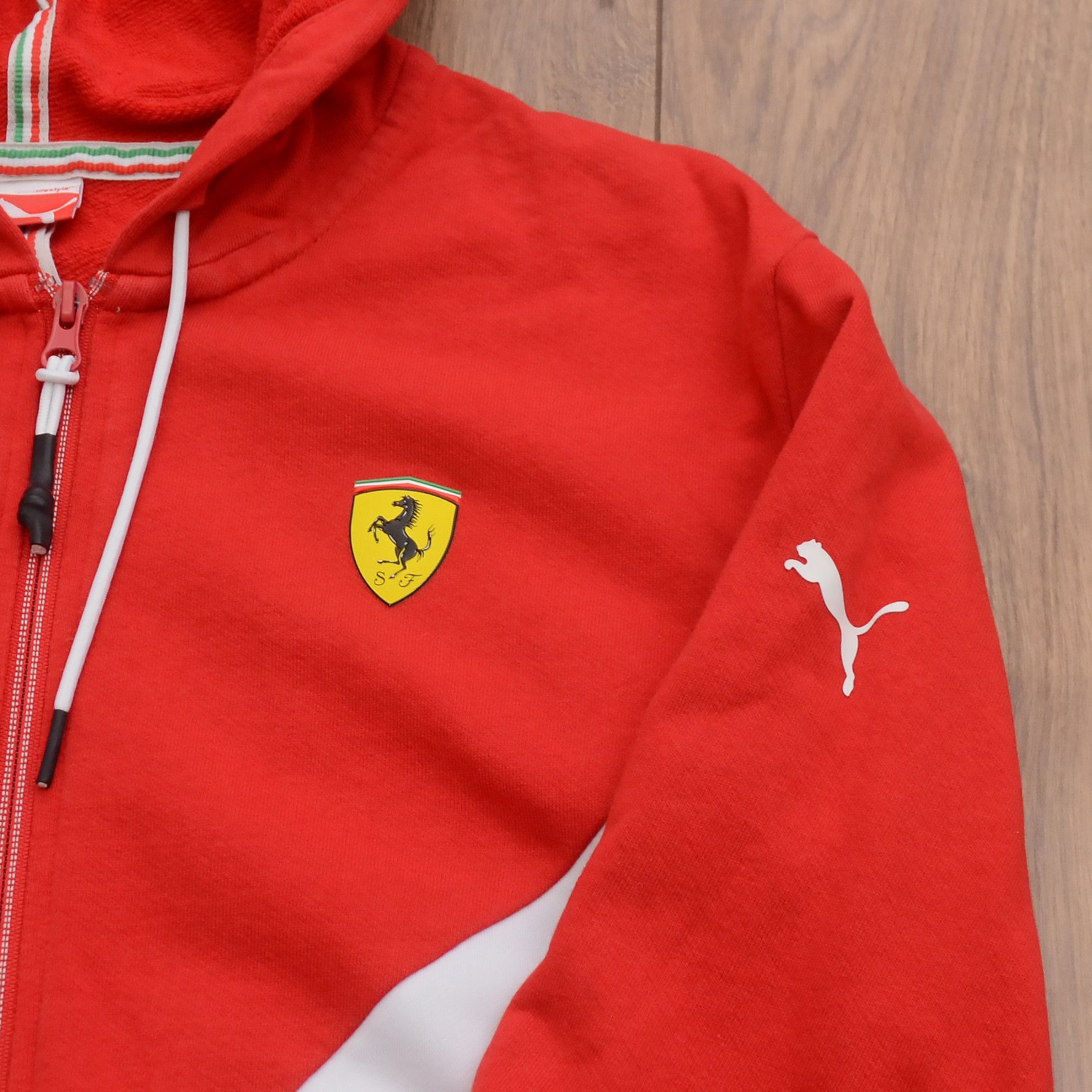 Ferrari × Puma Ferrari Scuderia PUMA F1 Full Zip Race Hoodie Sweat Jacket Size US M / EU 48-50 / 2 - 8 Thumbnail