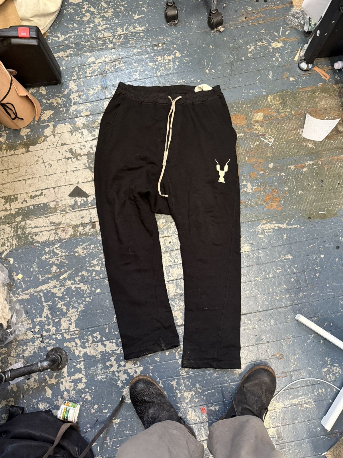 Rick Owens Drop Crotch Sweatpants