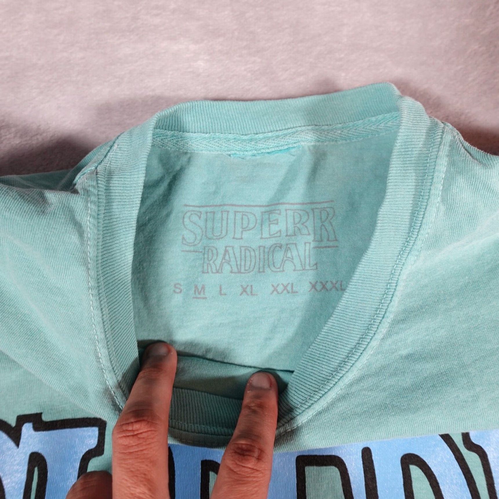 Logo 7 VINTAGE Superrradical Basketball Logo T-Shirt Mens Medium Green Sports 2020s Size US M / EU 48-50 / 2 - 3 Thumbnail