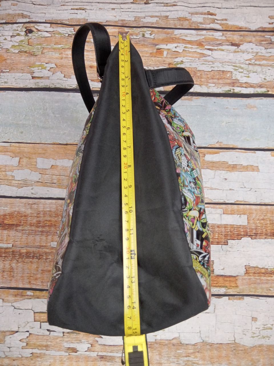Ed Hardy Christian Audigier Ed Hardy KISS OF DEATH Large Tote Bag Size ONE SIZE - 10 Thumbnail