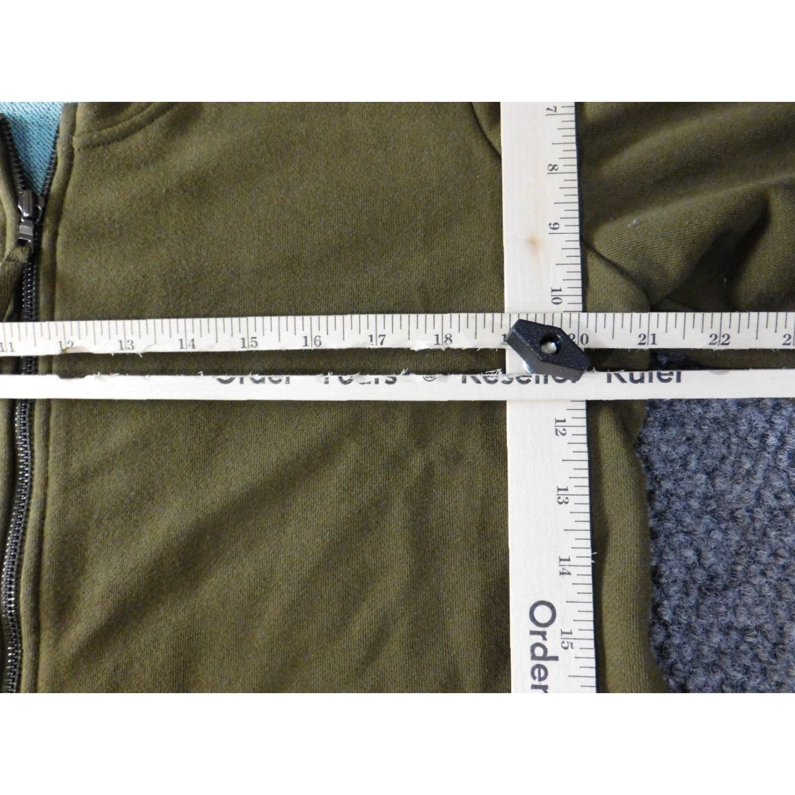 Vintage LOGO by Lori Goldstein Jacket Green Women Zip stretch knit logo long sleeve Mid-Length Regular Size M Size M / US 6-8 / IT 42-44 - 6 Thumbnail