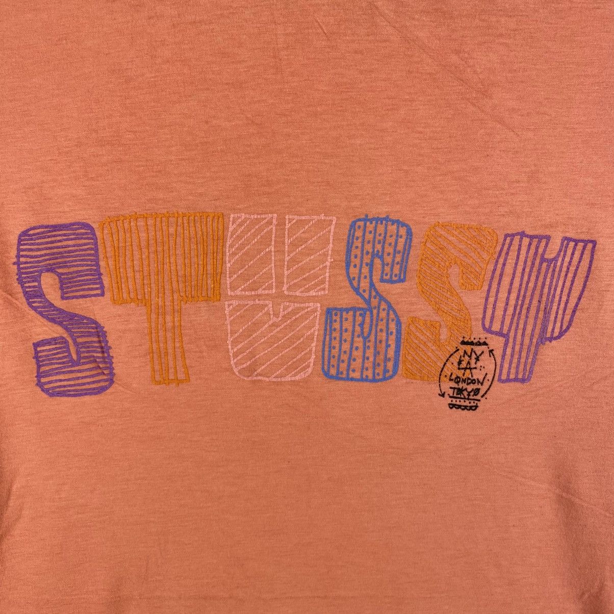 Stussy Vintage 00's STUSSY Logo Graphic Women Longsleeve Tee Shirt Size M / US 6-8 / IT 42-44 - 2 Thumbnail
