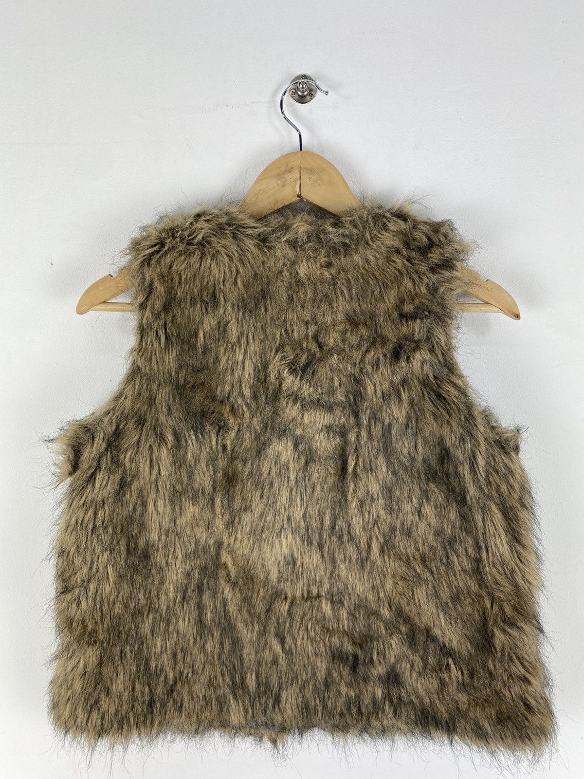 XOXO Vintage 90’s Faux Fur Genuine Leather Vest by Xoxo Size XS / US 0-2 / IT 36-38 - 4 Thumbnail