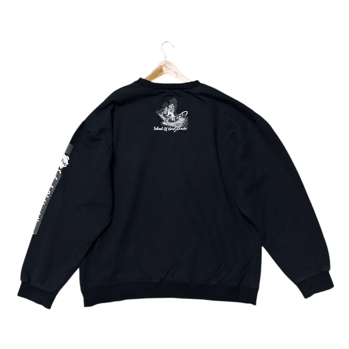 Vintage Vintage School of hard knock pullover sweatshirt Size US XL / EU 56 / 4 - 5 Thumbnail